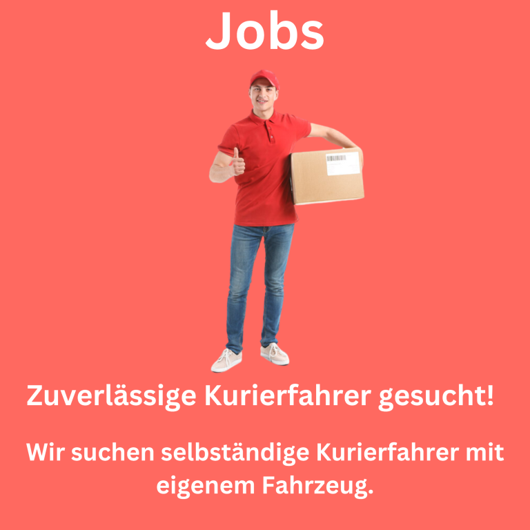 Kurierfahrer gesucht City Trans München